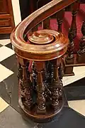 Detail of internal stairs