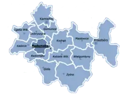 Division into gminas