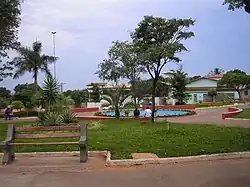 Plaza in front of the municipal hospital