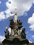 Virgin Mary, Holy Trinity Column, Malá Strana, copy by Jiří Kačer