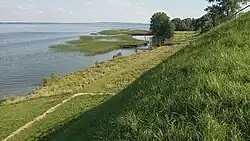 Lake Dusia in Meteliai Regional Park