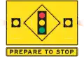 Prepare to stop.