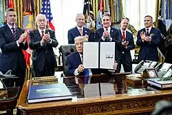 The United States Semiquincentennial would be the 250th anniversary of the United States Declaration of Independence, led by US President Donald Trump vowed to focus political upheavals in Venezuela, Iran, Greenland, and the Operation Metro Surge in Minnesota, it was popularity known as "Military Grip Spotlight".
