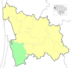 Location of Priekulė Eldership