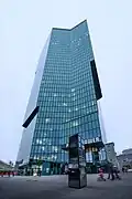 Prime Tower on daylight.