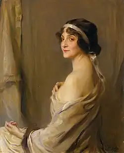 Portrait of Princess George of Greece and Denmark, née Princess Marie Bonaparte