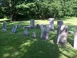 The Princessville Cemetery, with graves dating from 1843-1921