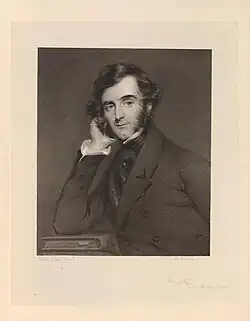 Print based on the Portrait of Francis Grant by John Watson Gordon
