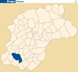 Location of Priscos