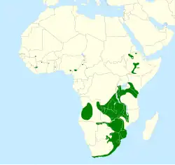 Map of range