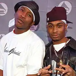 The Product G&B: David "Sincere" McRae (right) and Marvin "Money Harm" Moore-Hough (left).