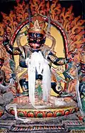 Protective deity, Gyantse Kumbum. 1993