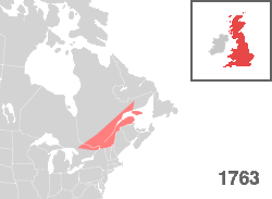 The Province of Quebec from 1763 to 1783