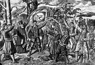 The First Serbian Uprising by Franta Mali.