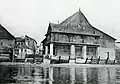 Synagogue as seen from the river Pilica