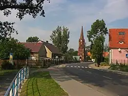A street in Przylep