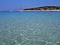 Psalida beach on the island of Samiopoula