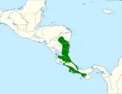 Map of range