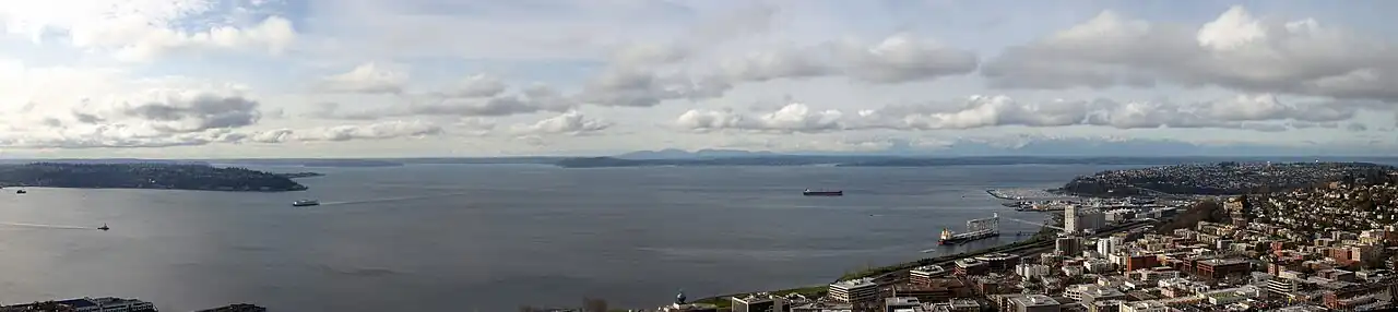 Puget Sound seen from the Space Needle