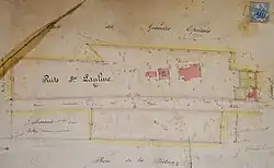 Floor plan of the active Sainte-Pauline well.