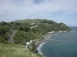 Pukerua Bay, looking west
