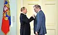 Presentation of Hero of Labour of the Russian Federation (1 May 2013)