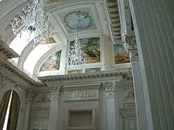 Chandeliers of the residence