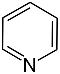 Line bond structure of the heterocycle pyridine[6]