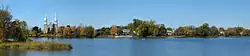 Saint-Antoine-sur-Richelieu seen from the river