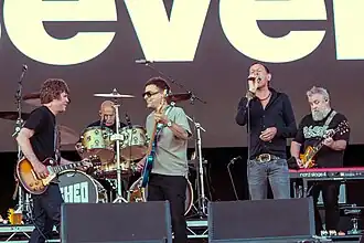 Shed Seven performing at Victorious Festival 2025