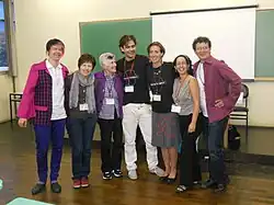 QP conference organisers at the QP 4 conference in Rio de Janeiro