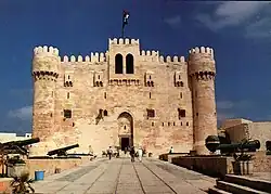 Qaitbay Citadel in Alexandria