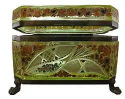 Jewel box, Qajar era (19th century).