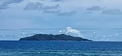 Castaway (Qalito) Island pictured in 2026
