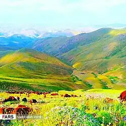 Nature of Ghazi Kandi village in Mahneshan county