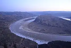 Qiankun Bend of Yellow River in Yonghe
