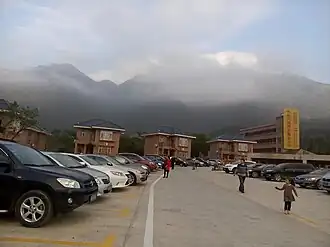 Qiniangshan, which is the tallest point on the peninsula