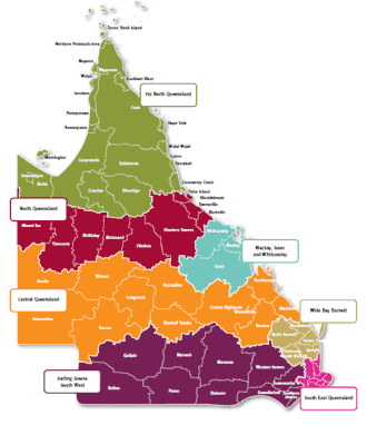 Queensland regions
