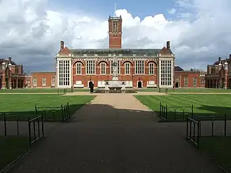 Quad, Christ's Hospital in Horsham, West Sussex