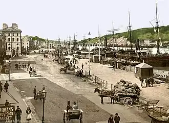 Image 7Quays Waterford, Ireland (c.1890-1900) (from Portal:Architecture/Townscape images)