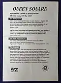Leaflet announcing experimental closure of dual carriageway across the Square, May 1992