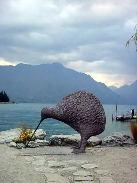 Queenstown Kiwi sculpture