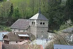 The church in Queige