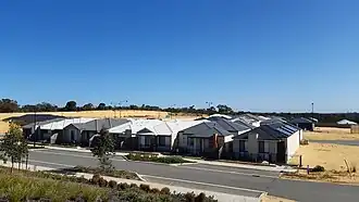 New housing estate in Hammond Park, 2020