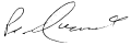 Óscar González-Quevedo's signature