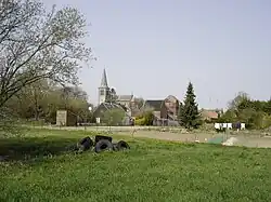 A general view of Quiévy