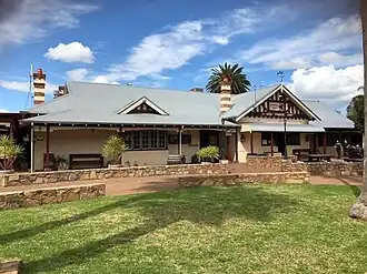 The State heritage listed Quindanning Hotel in September 2020