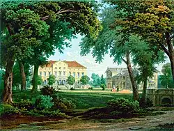 Quittainen manor house (19th-century view)