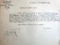 Document issued by the Sarthe Prefecture in 1944