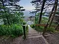 Staircase to the beach